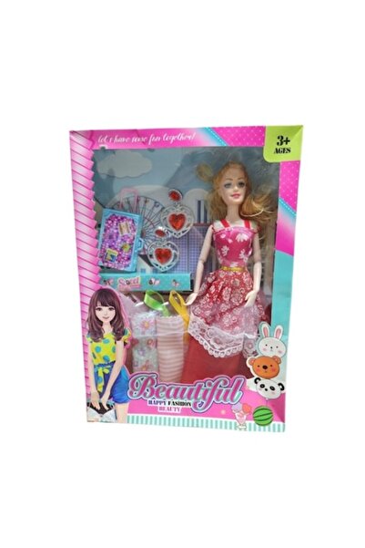 OEM Set păpușă 29 cm + accesorii, cercei pentru fete