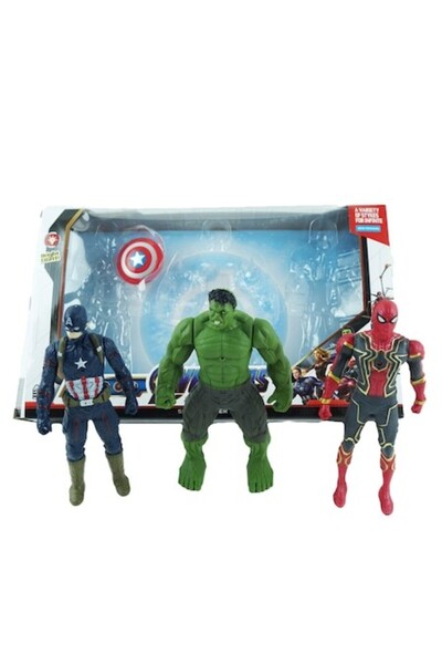 AVENGERS Set of 3 Figurines