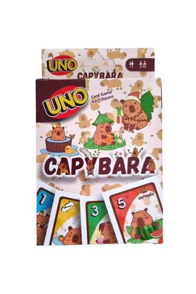 Oyunsal بطاقة لعبة كابيبارا أونو
