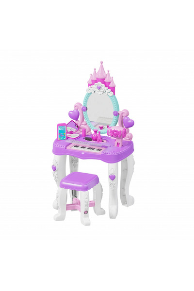 Uçar Oyuncak timui piyanolu makyaj masası (Gerçek sesli piyano ve sürülebilir...