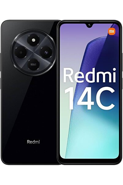 TEKNOLABTR Redmi 14C 8/256 Midnight Black (SİYAH) Cep Telefonu