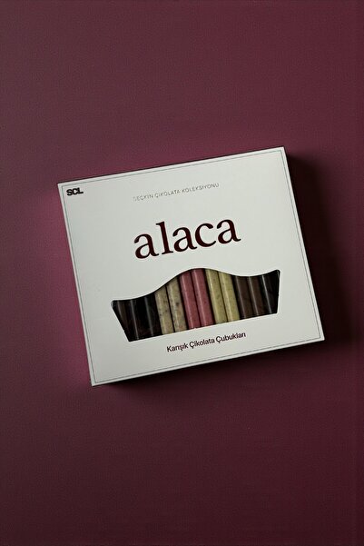 SCL ALACA Seçkin Karışık Çikolata Kutusu 1 Kutu 14 Adet Çikolata 168g