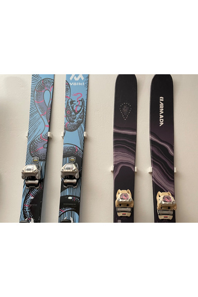 SORA DESIGN Duvara Monte Kayak Askısı Duvar Kayak Tutucu Askı Aparatı – 1 Set...