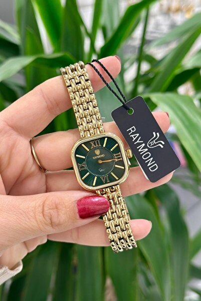 Raymond Orijinal Çelik Kasa Çelik Kordon Su Geçirmez 2 Yıl Garantili Kadın Ko...