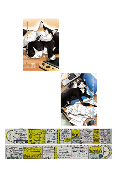 Athica Kedim Oyunlarım ve Ben 6-7. Ciltler Manga Seti + Özel Cetvel