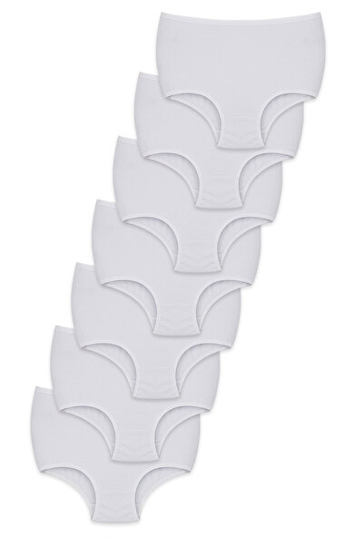 KoNFoRX Women's Panties High Waist 7 Pack - Everyday Use, Cotton, Underwear D...