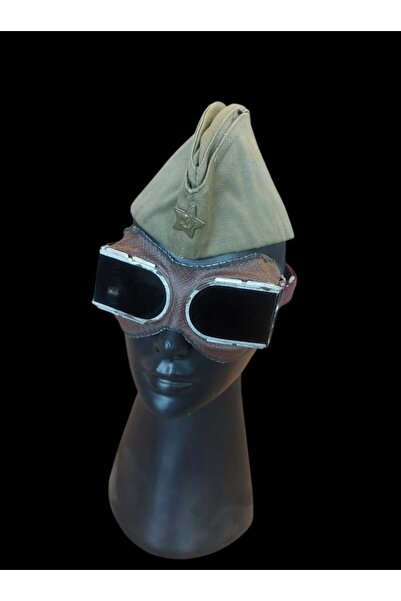 kho military design نظارات طيار الحرب السوفيتية من الأربعينيات (زجاج ملون)