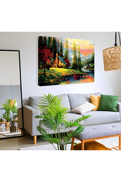 EMYA HOME Πίνακας σε καμβά με τοπίο τοπίου