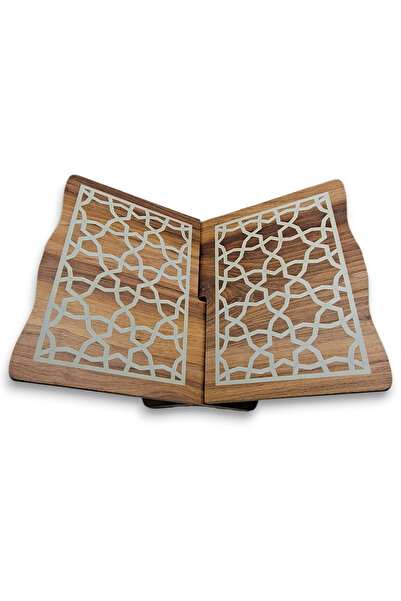 Hanedan Hediyelik Küçük Rahle Kitap Okuma Standı Masaüstü Ahşap Kur'an-ı Keri...