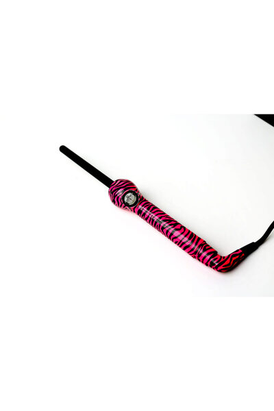 Jose Eber مكواة تجعيد الشعر من جوزي إيبر - 13 مم - لون وردي زيبرا