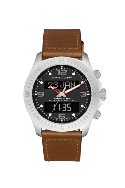 ALFAJR Dawn Dynamic 360 Leather Watch WH-24