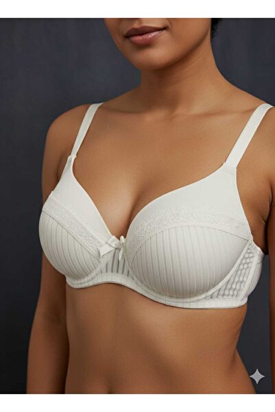 ECEM Yumuşak Dokulu Fitilli Destekli Kadın Sütyen