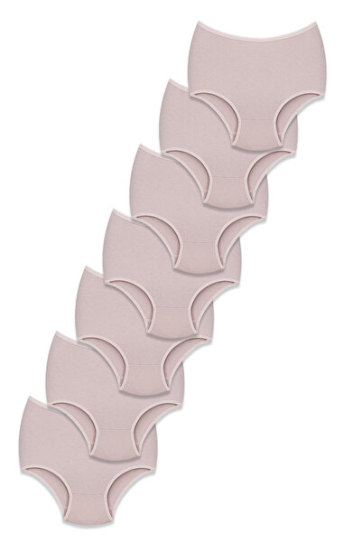 KoNFoRX Women's Panties High Waist 7 Pack - Everyday Use, Cotton, Underwear D...