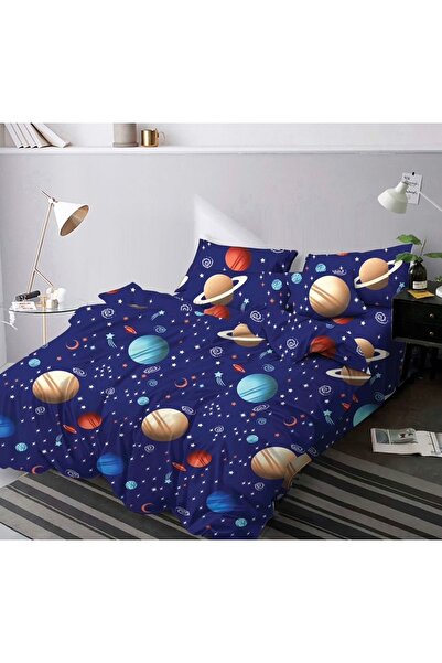 Sky Home Finet Single Bed Linen - 4 Pieces, 140x200 cm, Fitted Sheet