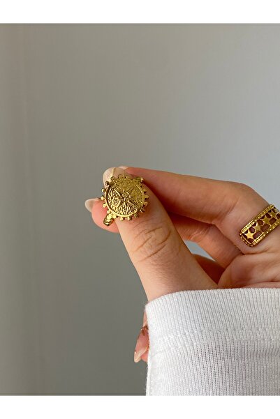 Çelik Vintage Yüzük