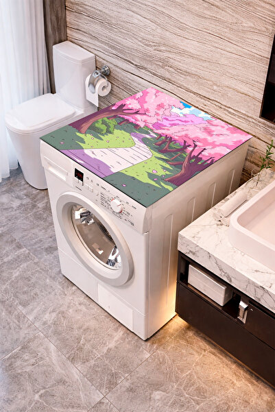 Getcarpet Husa pentru masina de spalat rufe uscator covoraș de protecție anti...