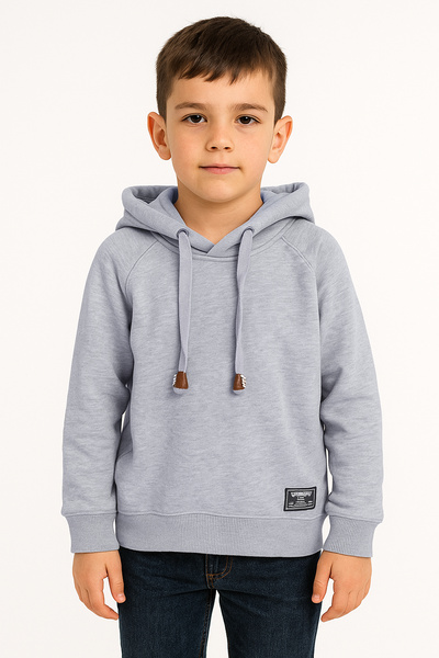 FOR BOYSS Kids Hoodie - Grey