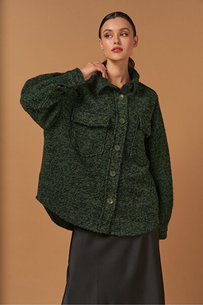 Perryes Women's Oversize Stamp Jacket