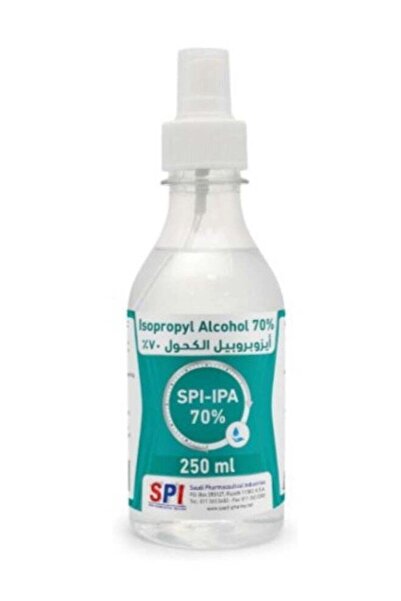 SPİ Isopropyl Alcohol Hand Sanitizer Spray 250ml