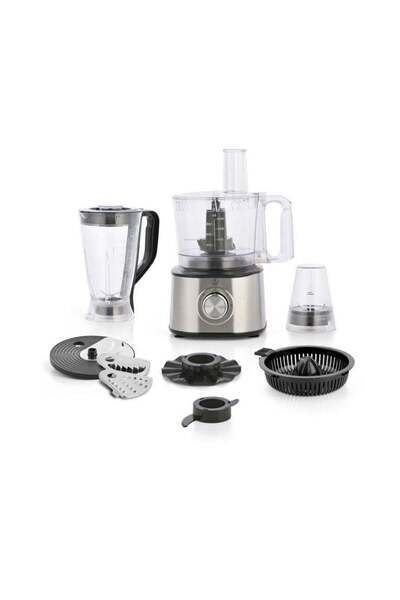 ALSAIF محضر طعام منزلي 10 في 1 بسعة 2 لتر وقوة 1000 واط مع شفرات من الفولاذ ا...