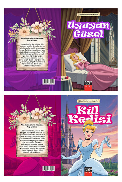 Nef Kitap Dünya Çapında Sevilen Masallar – 1. ve 2. Sınıf İçin 10 Kitaplık Set