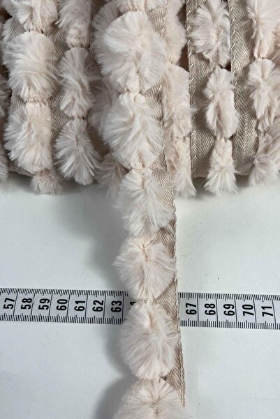 Hobigram شريط من القطيفة المصنوعة من شعر الأرانب - زخرفة حافة زخرفية ذات ملمس...