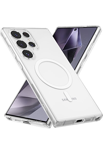 m.tk moveteck Samsung Galaxy S24 Ultra Kılıf Kamera Korumalı Magsafe Şarj Öze...
