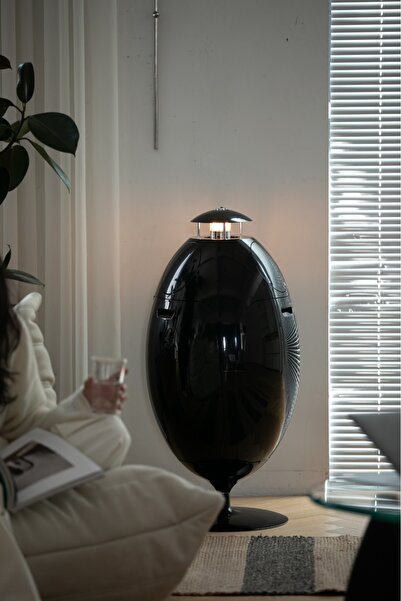 miniforms Egg Bin Tasarım Çöp Kovası Siyah Large Boy