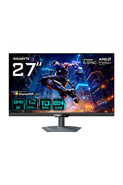 Gigabyte M27Q2 QD 27″ 210Hz 1ms VESA Display 2K QHD HDR400 SS IPS Gaming (Oyu...