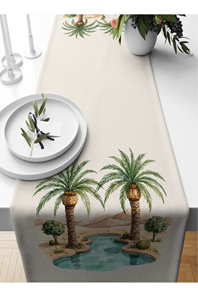 Bertille Home Σειρά Ramadan 140x40 cm Digital Printed Runner (από τη Ραμαζάνι)