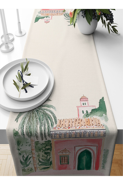 Bertille Home سلسلة رمضان 140x40 سم مطبوعة رقمية (من رمضان)