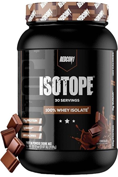 REDCON1 ريدكون 1- ايزوتوب 100٪ بروتين مصل اللبن المعزول (30 حصة) - شوكولاتة -...