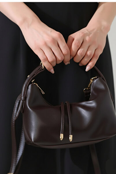 MioArt Kadın Mini Boy Uzun Çapraz Askılı El Ve Omuz Çantası 20x16 cm