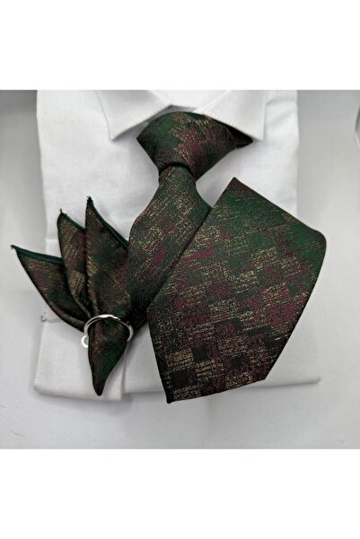 ilayda emir Cravată pentru bărbați cu design premium și eșarfă la guler