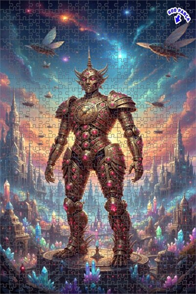 Teona Ahşap السفن العملاقة المدرعة الكريستالية التي تطير في المدينة، فن ستيمب...