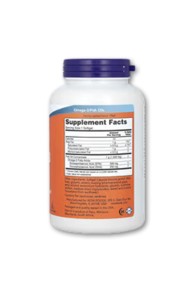 Now Foods Now Foods, Ultra Omega-3 Fish Oil, 180 Softgels