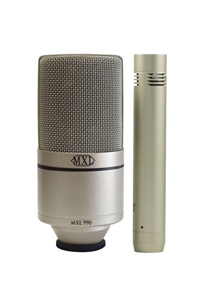 MXL Microphones 01 0014 990/991 Küçük Diyafram Condenser Vokal/Enstrüman Mikr...
