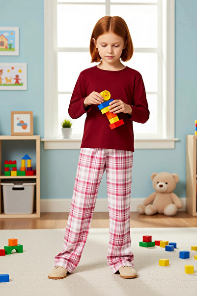 BENERLY Devojčin okrugla kragna standardni rukav dugi rukav regularna pidžama...