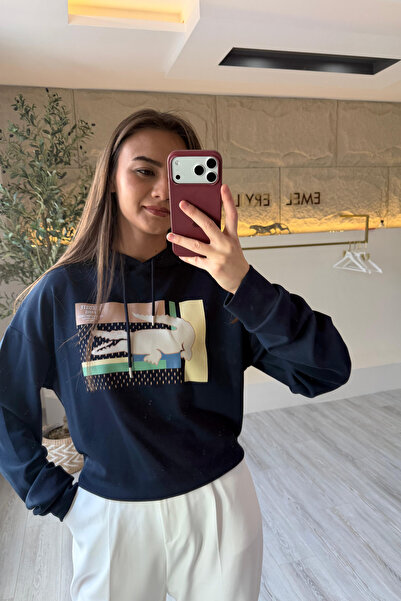 EMEL ERYILMAZ LCS Kapüşonlu Sweat