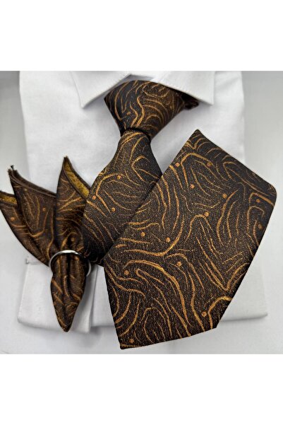 ilayda emir ربطة عنق رجالية بتصميم فاخر مع منديل للرقبة