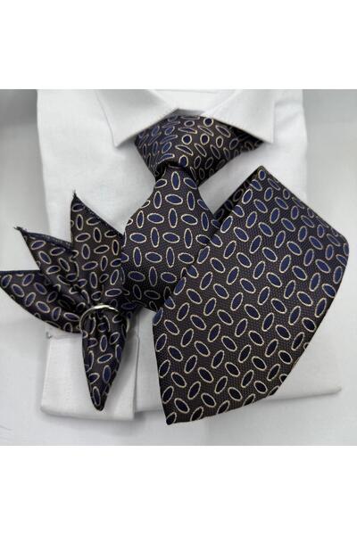 ilayda emir Cravată pentru bărbați cu design premium și eșarfă la guler