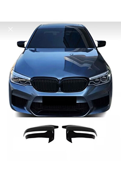 TMZ Garage 2017+BMW 5 SERİSİ G30 YARASA AYNA KAPAK PARLAK SİYAH