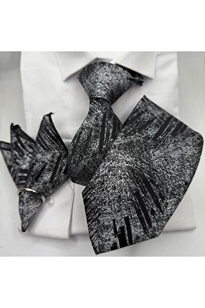 ilayda emir Cravată pentru bărbați cu design premium și eșarfă la guler