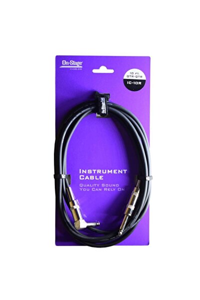Tower On Stage On Stage Ic-10R Instrument Cable (3 Meter) |   Suitable for Pe...