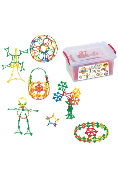 DEDE Puzzle Box 240Parça | Okul Öncesi Oyuncağı, Motor Beceri, Dikkat Gelişti...