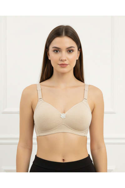 Ebru حمالة صدر مغطاة بدون أسلاك داخلية