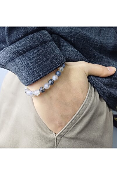 SEVER DOĞAL TAŞ Bracelet from Agate Stone