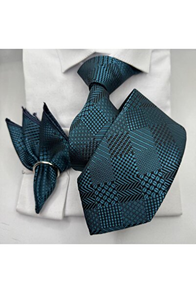 ilayda emir PREMIUM TASARIM ERKEK YAKA MENDİLLİ KRAVAT