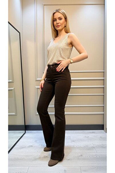 comfort jeans Stretch Fabric High Waist Spanish Jeans Pants