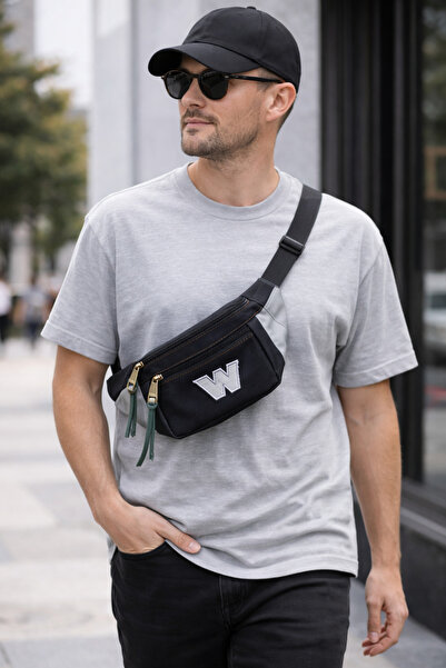 street&bagdnz Waterproof Vintage Style Waist Bag Daily Travel Use Adjustable ...